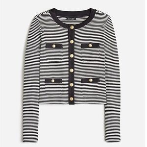 J.Crew Vintage Ribbed Lady Jacket